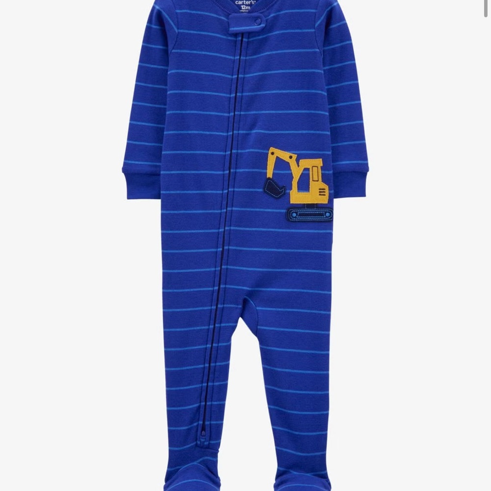 Baby 1-Piece Construction 100% Snug Fit Cotton Footie Pajamas
